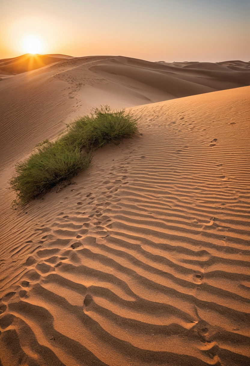 Landscape visual for Which desert safari timing gives better photos in Dubai